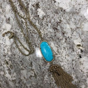 Turquoise Rayne style Kendra Scott Necklace